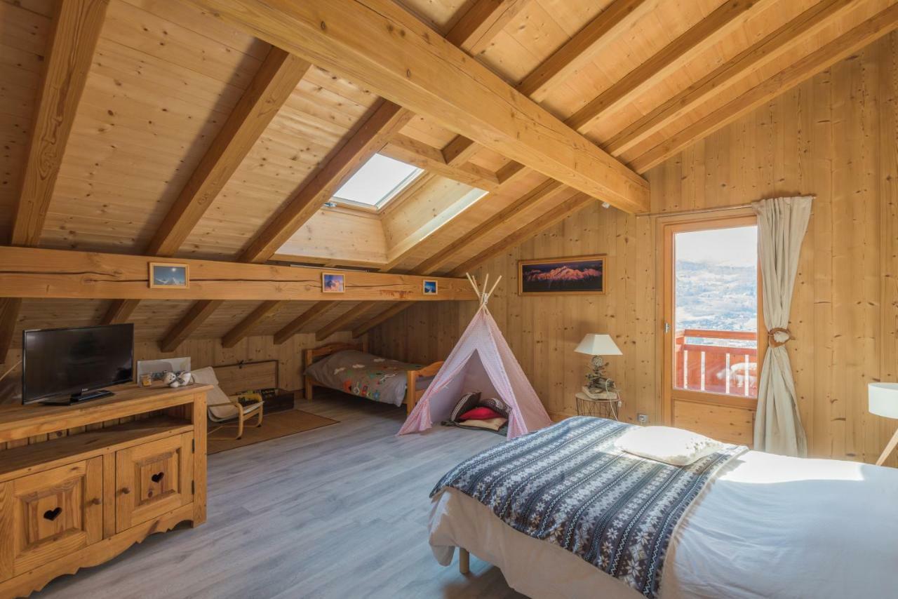 Chantemerle 1741, Chambres D'Hotes A La Montagne Sallanches Eksteriør billede