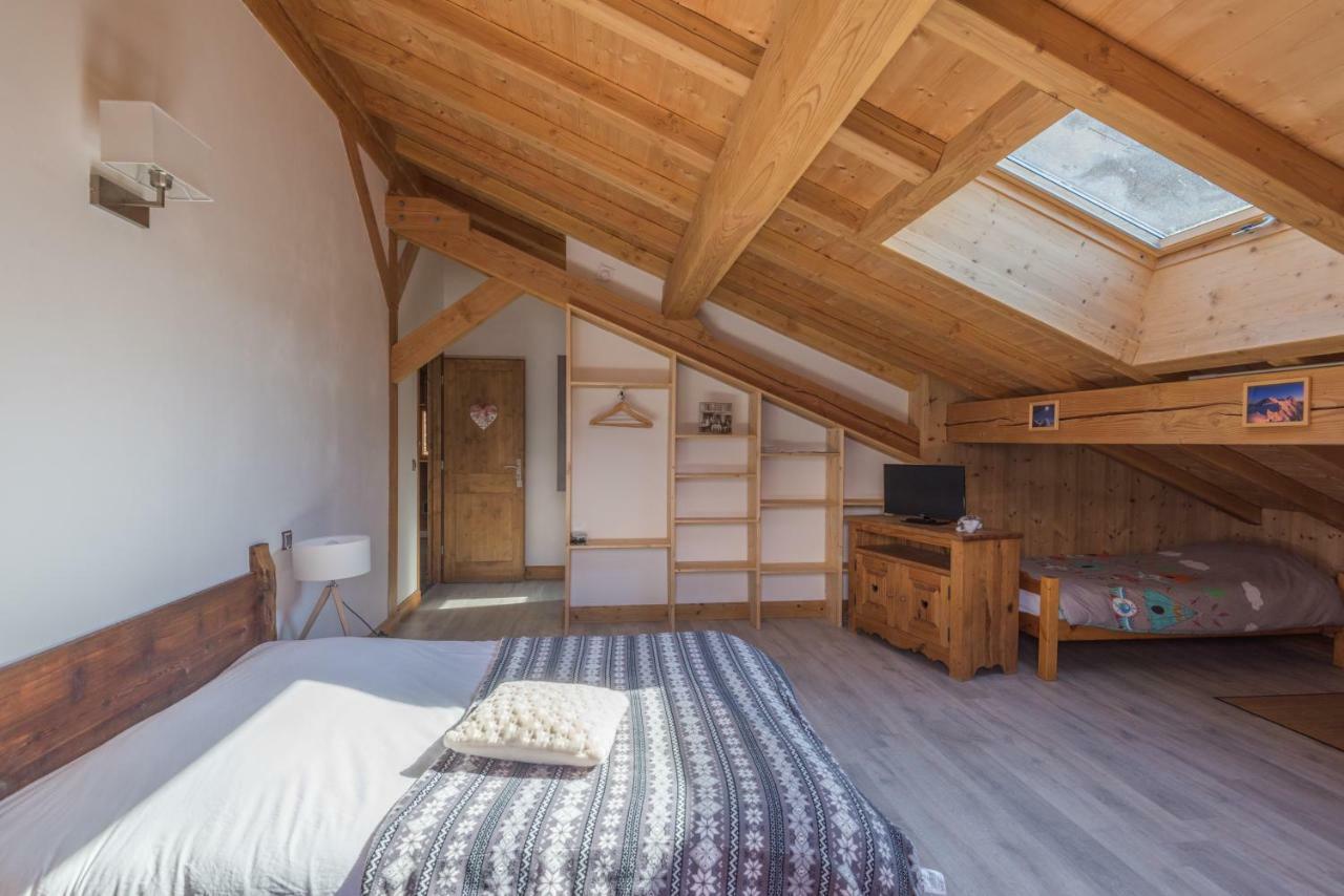 Chantemerle 1741, Chambres D'Hotes A La Montagne Sallanches Eksteriør billede